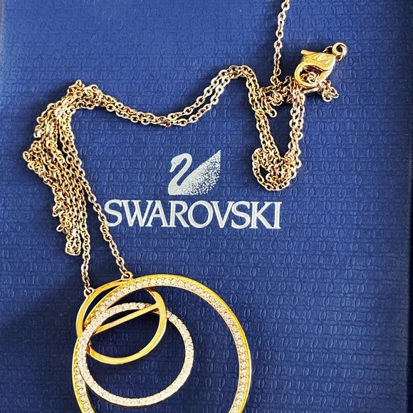 Swarovski Necklace and Earring Set - Picture 3 of 6